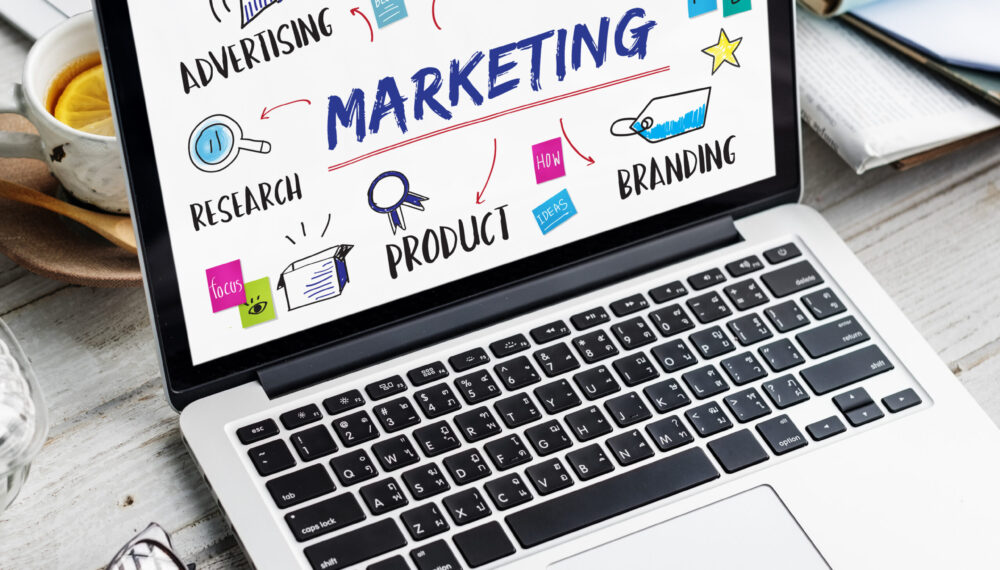 Marketing Ideas Share Research Planning Concept Marketing Ideas Share Research Planning Concept